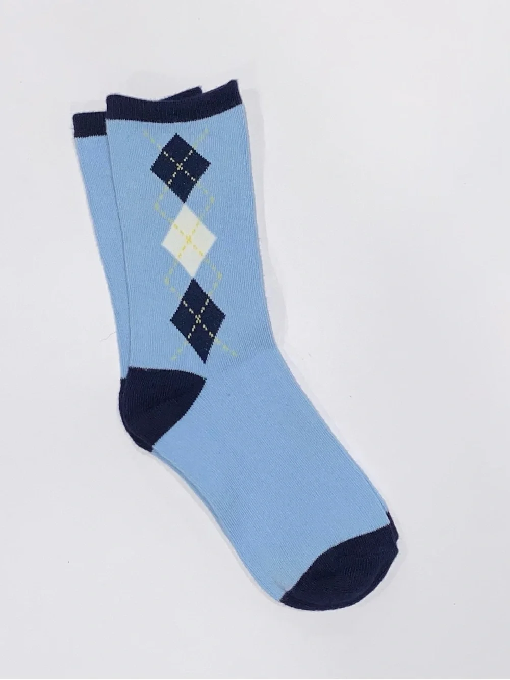 Gymboree Boys ‘Spring Jubilee’ Light Blue Argyle Sweater Vest with Socks Size 7